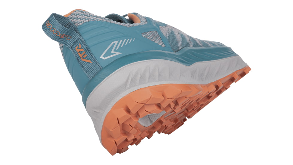 Lowa Fortux GTX Hiking Shoes - Mens, Smoke Blue/Rust, 8, 3108146674-SBURST-M080