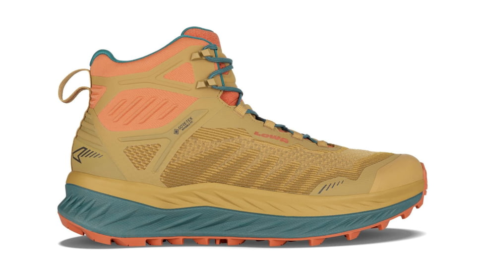 Lowa Fortux GTX Qc Trailrunning Shoes - Men's, Mustard/Rust, 11, 197827021896