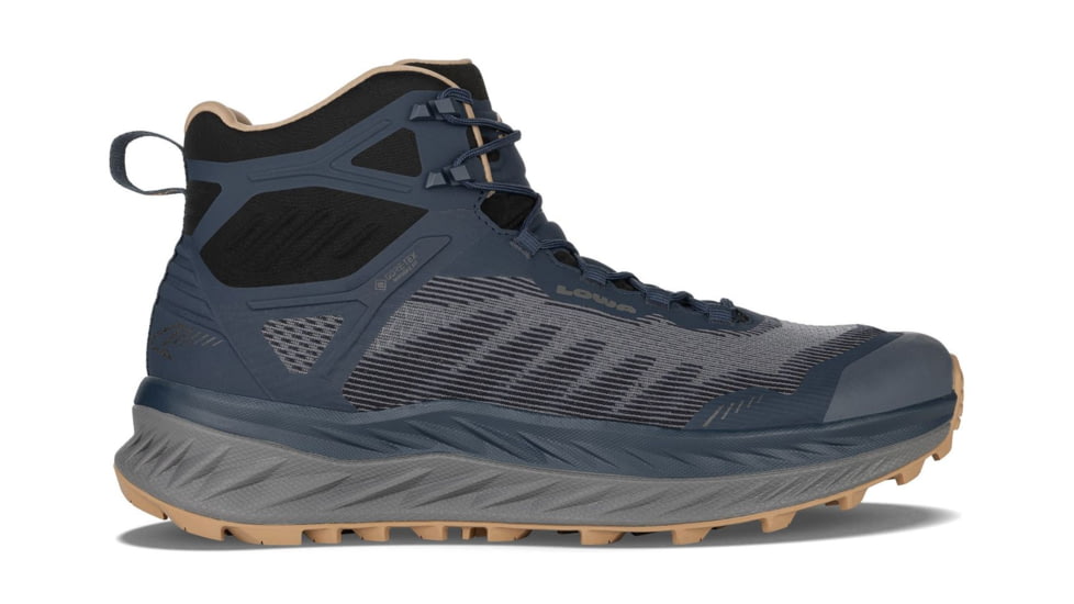 Lowa Fortux GTX Qc Trailrunning Shoes - Men's, Navy/Dune, 9, 197827021971
