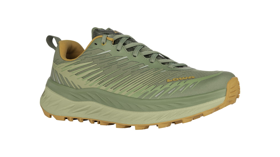 Lowa Fortux Hiking Shoes - Mens, Olive/Mustard, 8.5, 3106937898-OLVMUS-M085