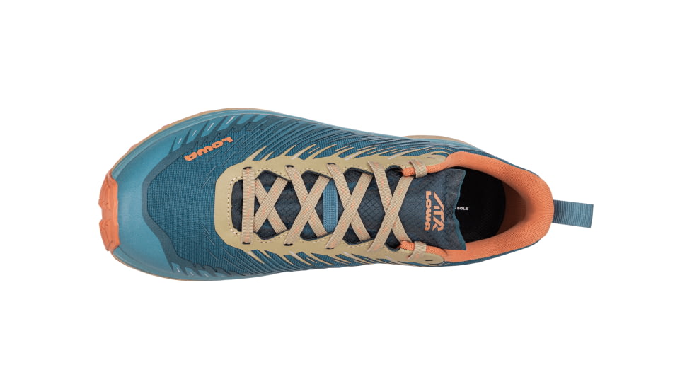 Lowa Fortux Hiking Shoes - Mens, Steel Blue/Dune, 10, 3106937932-SBUDUN-M100