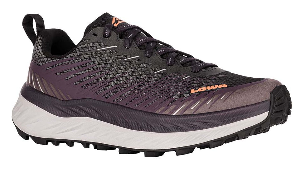 Lowa Fortux Shoes - Womens, Blackberry/Melon, 7.5, 3206935762-BKBEME-M075