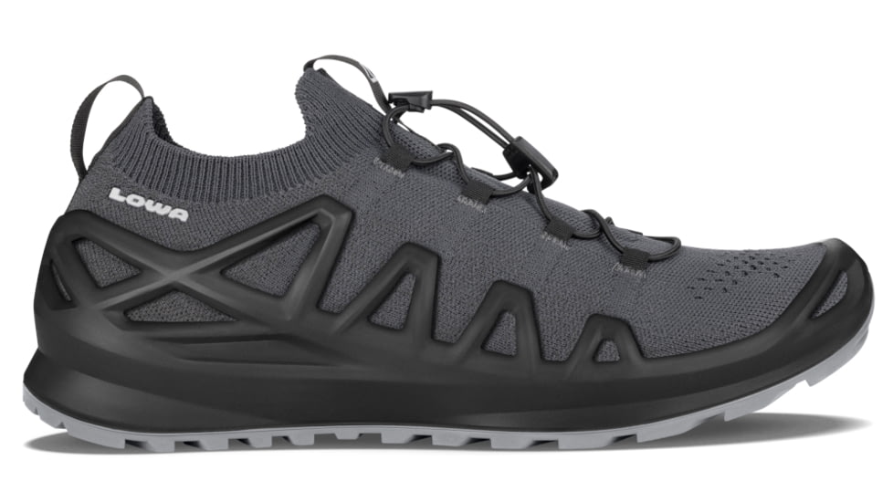 Lowa Fusion 2.0 Lo Shoes - Mens, Black/Grey, 8.5, 3114189930-BLKGRY-M085