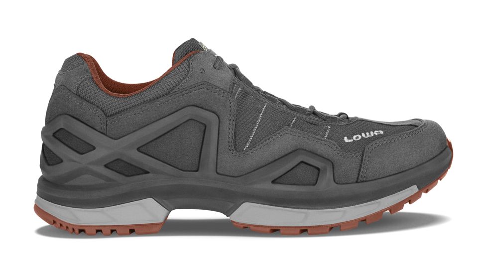 Lowa Gorgon GTX Hiking Boots - Mens, Anthracite/Red, Medium, 9, 3105789740