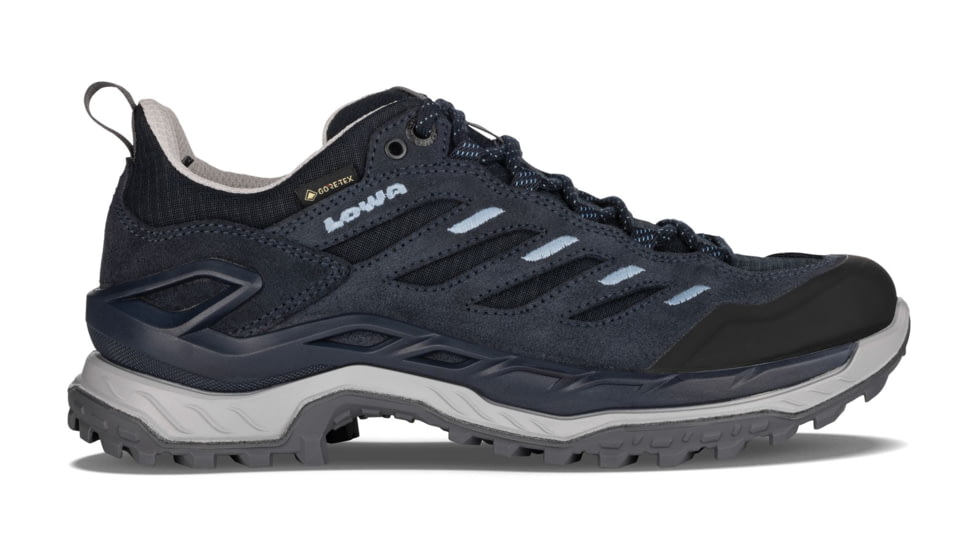 Lowa Innovo GTX Lo Hiking SHoes - Women's, Navy/Arctic, 11, 197827043591