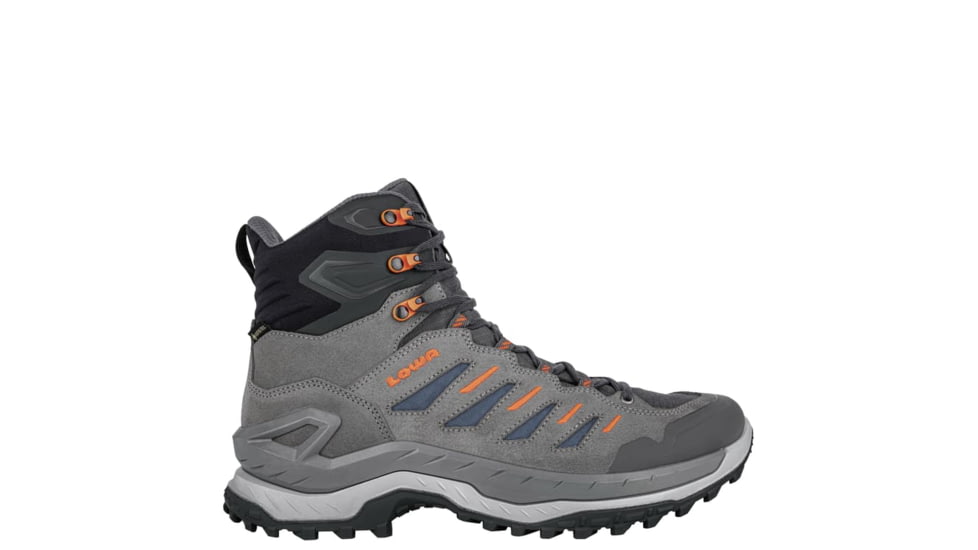 Lowa Innovo GTX Mid Hiking Shoes - Men's, Grey/Petrol, 13, 3113309075-GRYPET-M130