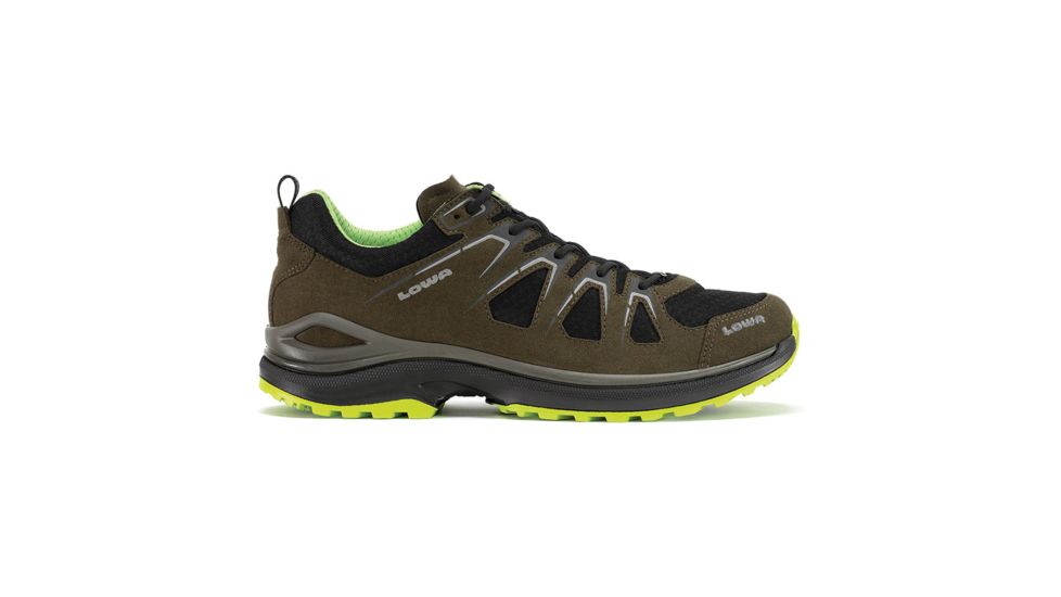 Lowa Innox Evo GTX Lo Trail Running Shoe , Medium - Mens, Olive/Lime, 11 3106117802-M110