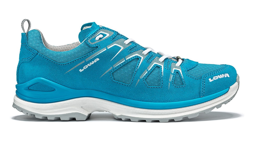 Lowa Innox EVO GTX LO Trail Running Shoe - Women's -Turquoise/White-Medium-7