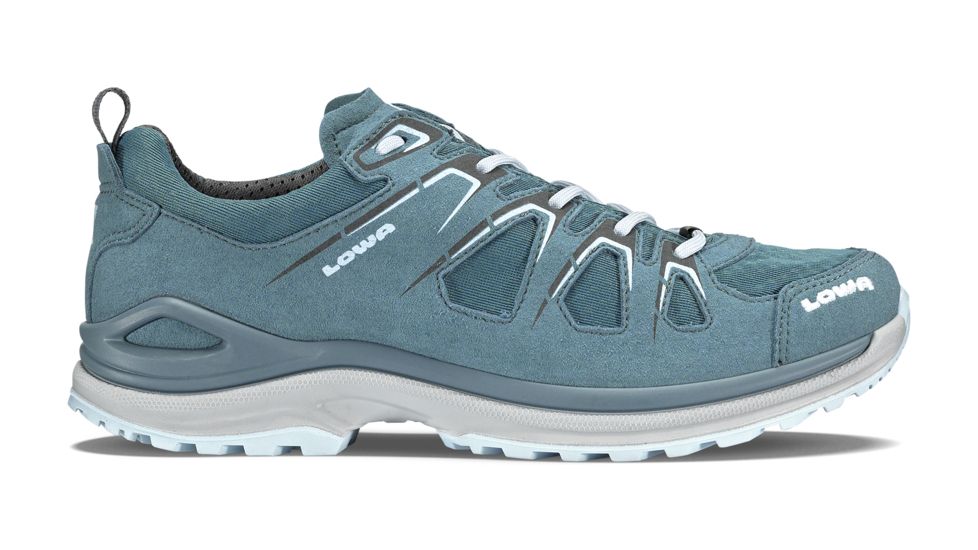 Lowa Innox EVO GTX LO Trail Running Shoe - Womens, Petrol/Ice Blue, 6.5, Medium, 3206167442-PETIBU-M065