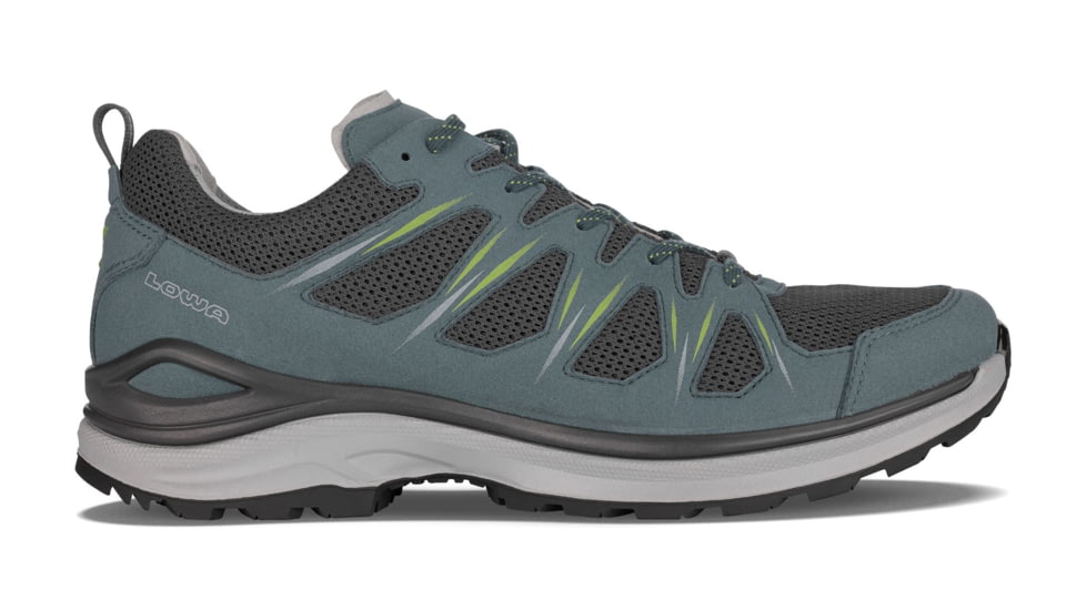 Lowa Innox Evo II Lo Hiking Shoes - Men's, Dark Petrol/Grey, 8.5, 197827044468