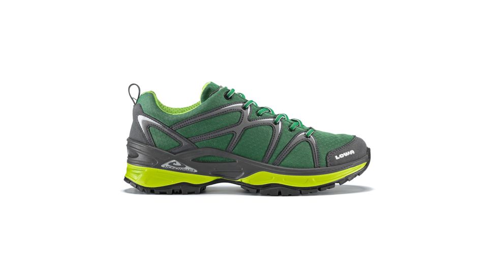 Lowa Innox GTX Lo Hiking Shoe, Medium - Mens, Green/Lime, 9.5 3106017004-M095