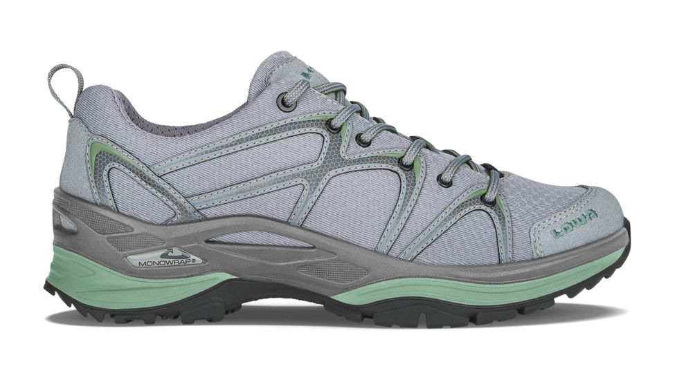 Lowa Innox GTX Lo Hiking Shoe - Womens, Light Grey/Sage, 7, 3206069334-M070
