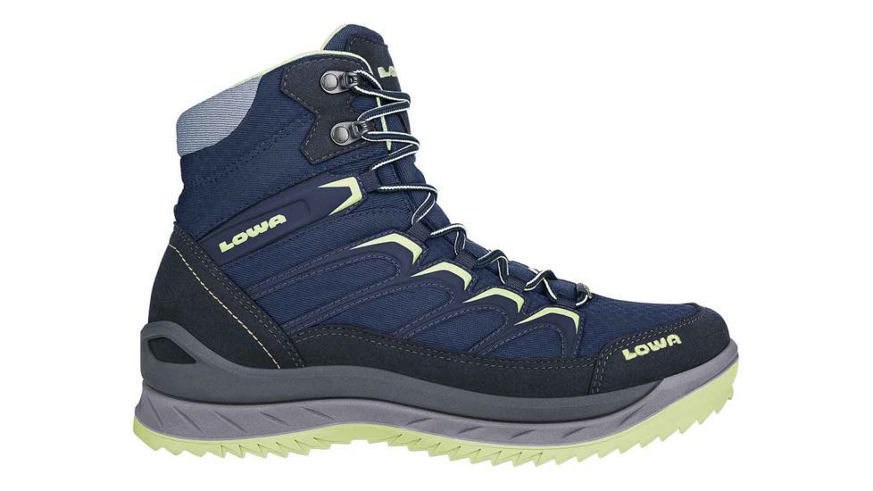 Lowa Innox Ice GTX Mid Winter Hiking Boot - Womens, Navy/Mint, 7, Medium, 4206026908-NAVMNT-M070