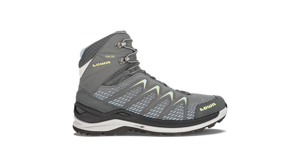 Lowa Innox Pro GTX Mid Hiking Boots - Women's, Graphite/Mint, Medium, 9, 3207039766-GRPMNT-Medium-9