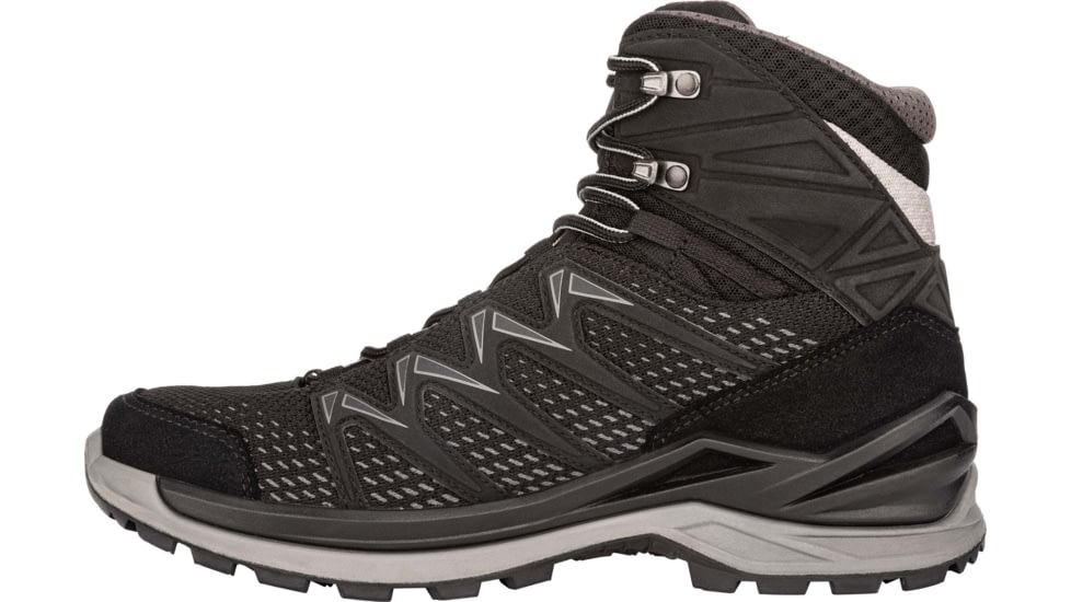 Lowa Innox Pro GTX Mid Hiking Shoes - Men's, 13 US, Medium, Black/Gray, 3107039930-BLKGRY-13 US