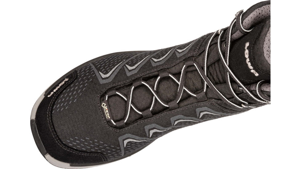 Lowa Innox Pro GTX Mid Hiking Shoes - Men's, 13 US, Medium, Black/Gray, 3107039930-BLKGRY-13 US