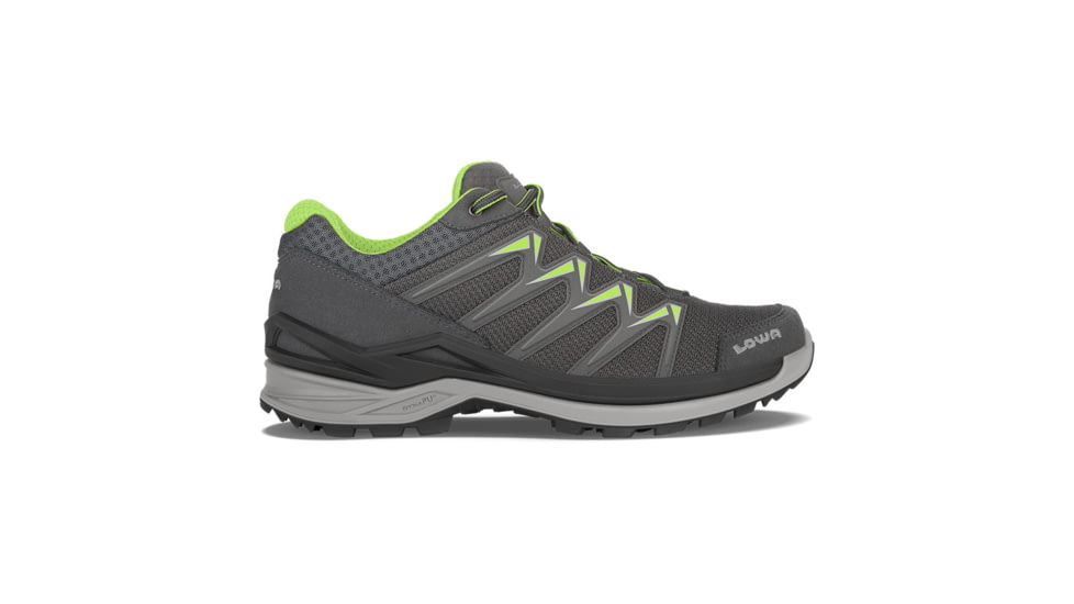 Lowa Innox Pro Lo Shoes - Mens, Graphite/Lime, 12, 3107079706-Graphite/Lime-12