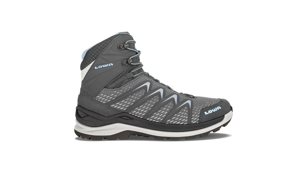 Lowa Innox Pro Mid Hiking Boots - Womens, Graphite/Ice Blue, Medium, 7, 3207047971-GRPIBU-Medium-7