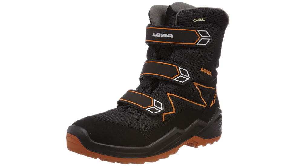 Lowa Juri GTX Hi Footwear Winter Boots - Unisex, Black/Orange, Medium, 13, 6405520920-BO-MD-M310