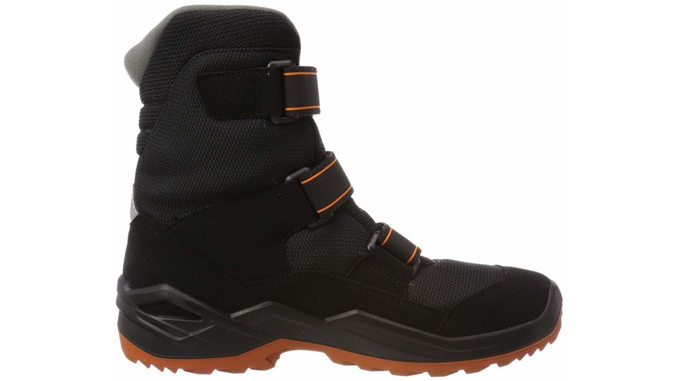 Lowa Juri GTX Hi Footwear Winter Boots - Unisex, Black/Orange, Medium, 13, 6405520920-BO-MD-M310