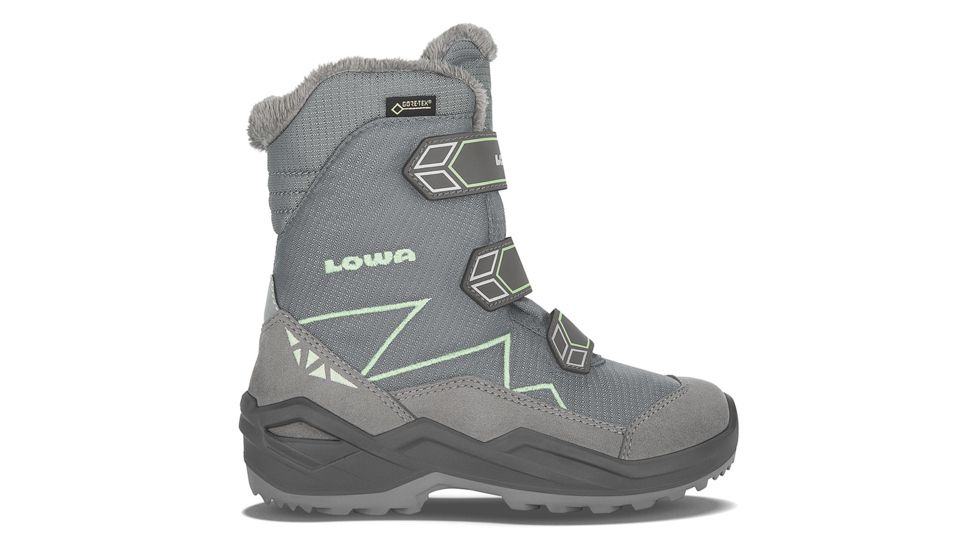 Lowa Juri GTX Hi Footwear Winter Boots - Unisex, Grey/Sage, Medium, 13, 6405529031-GG-MD-M310