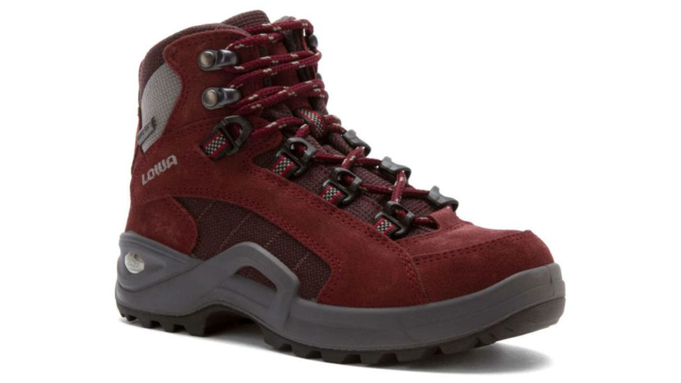 Lowa Kody GTX Mid Junior Hiking Boot - Kid's-Burgandy-27 Euro