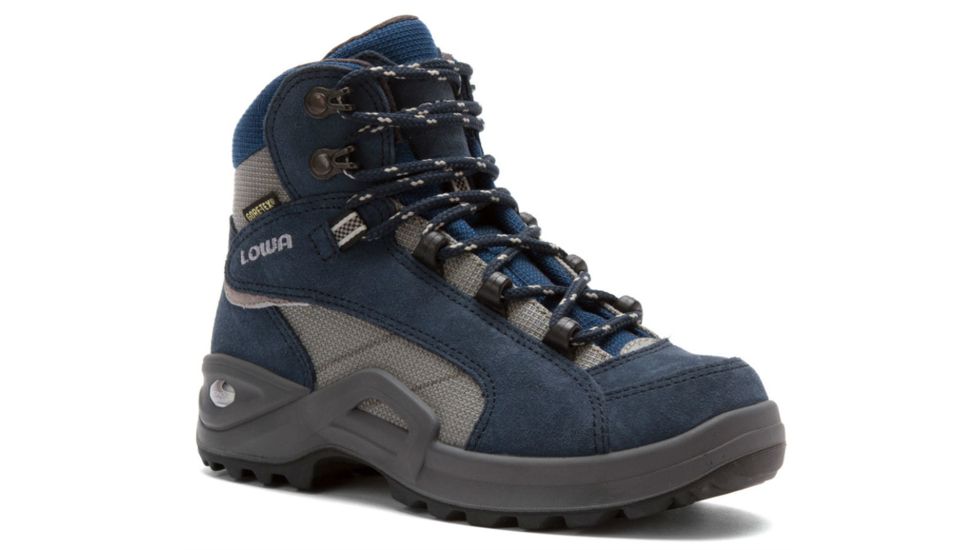 Lowa Kody GTX Mid Junior Hiking Boot - Kid's-Navy-27 Euro