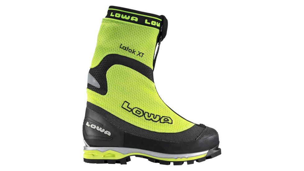 Lowa Latok XT Mountaineering Boot - Mens, Lime/Silver, 7.5, Medium, 2303127299-LIMSIL-M075