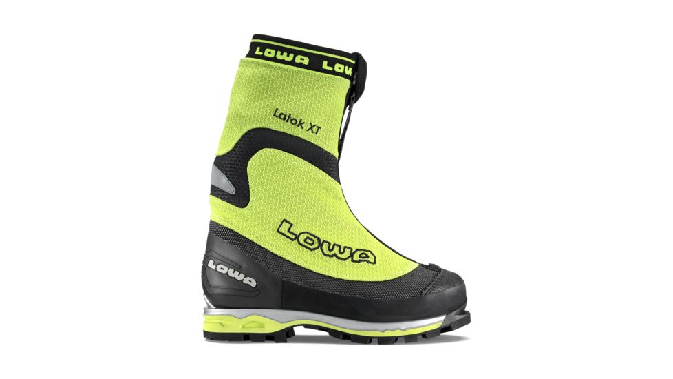 Lowa Latok XT Mountaineering Boot - Mens, Lime/Silver, 7.5, Medium, 2303127299-LIMSIL-M075