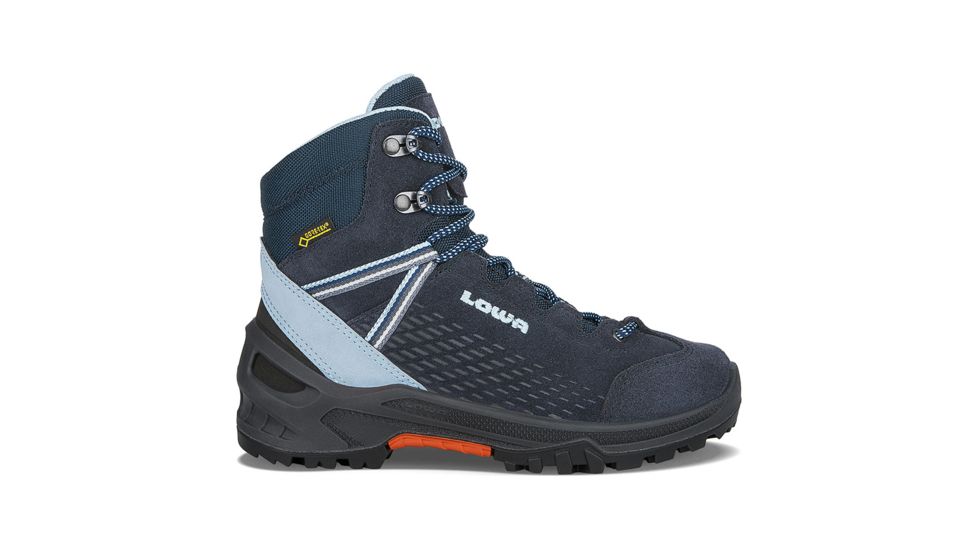 Lowa Ledro GTX Mid Footwear Boots - Unisex, Navy/Light Blue, Medium, 13, 3401086970-NB-MD-M310