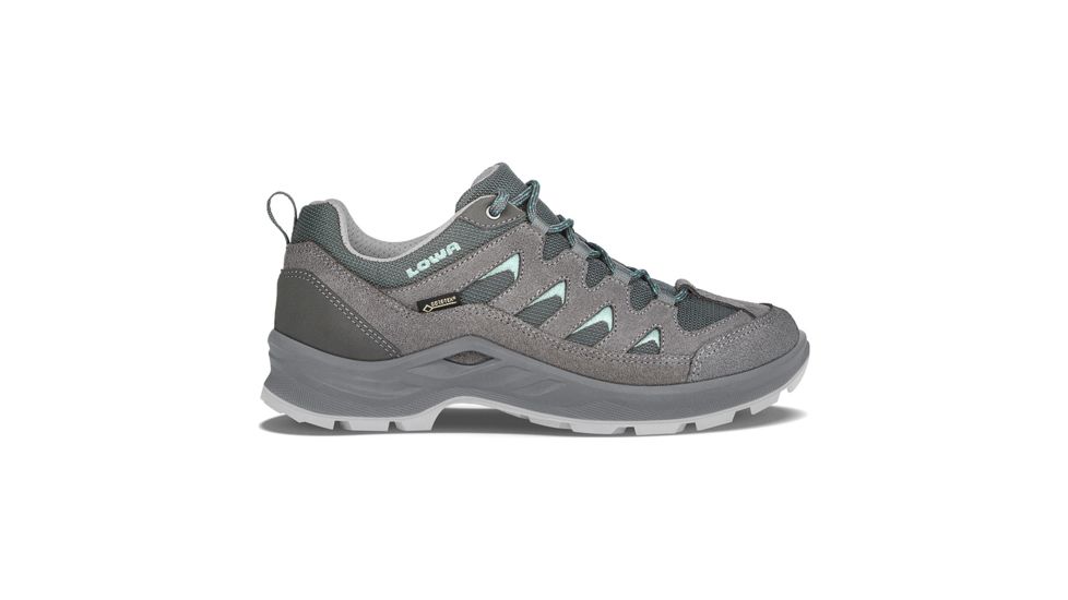 Lowa Levante GTX Lo Hiking Boots - Womens, Graphite/Jade, Medium, 9.5, 3205619781-GRPJAD-MD-9.5