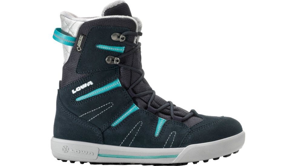 Lowa Lilly GTX Mid Winter Boot - Kid's-Navy/Jade-13 Kid