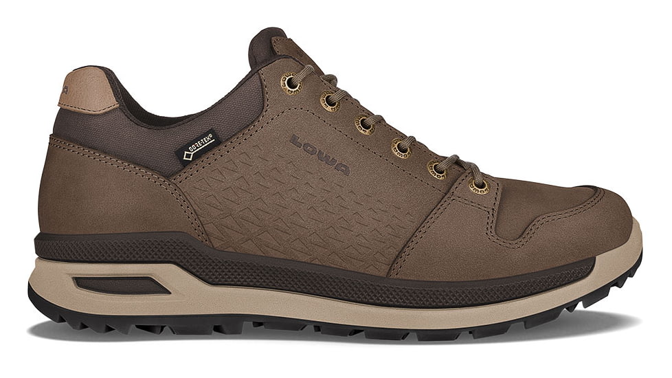 Lowa Locarno GTX Lo Hiking Boots - Mens, Brown, 8, Medium, 3108120485-BROWN-M080