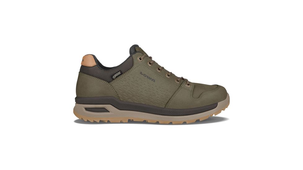 Lowa Locarno GTX Lo Hiking Boots - Mens, Forest, Medium, 8, 3108120751-FOREST-MD-8