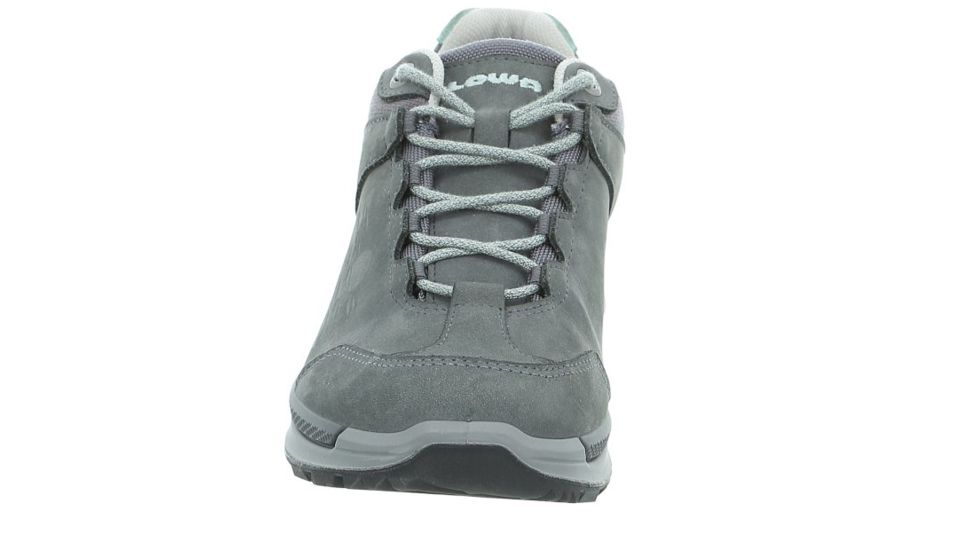 Lowa Locarno GTX Lo Hiking Boots - Womens, Graphite/Jade, Medium, 7, 3208179781-GRPJAD-MD-7