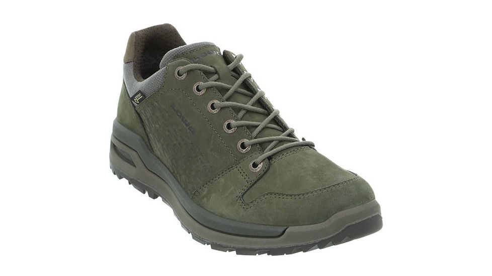 Lowa Locarno GTX Lo Hiking Shoe - Mens, Basil, Medium, 7.5, 3108120724-7.5