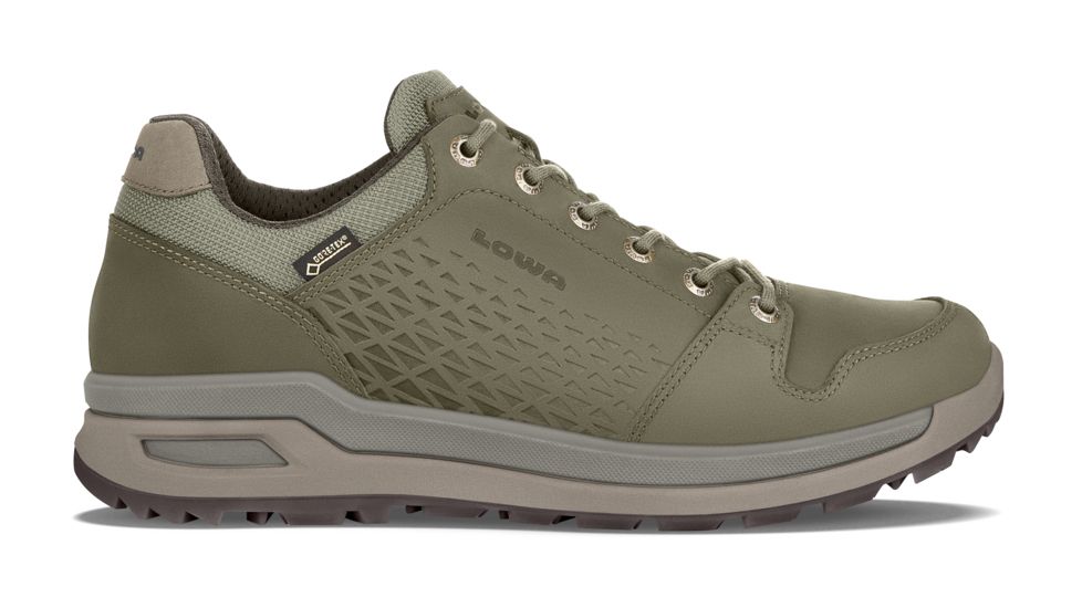 Lowa Locarno GTX Lo Hiking Shoe - Mens, Basil, Medium, 7.5, 3108120724-7.5