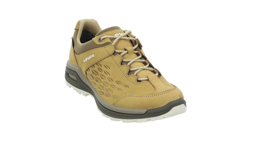 Lowa Locarno GTX Lo Hiking Shoes - Womens, Curry, Medium, 5.5, 3208170464-5.5
