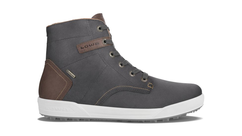 Lowa London II GTX QC Winter Shoe - Mens, Anthracite/Beige, 9, Medium, 4105519711-ANTBEG-M090