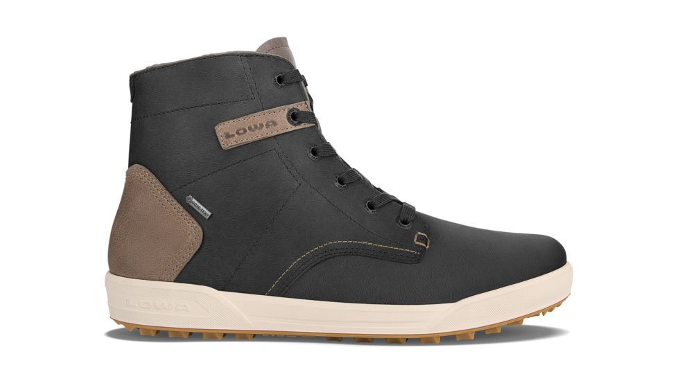 Lowa London II GTX QC Winter Shoe - Mens, Black/Beige, 9.5, Medium, 4105519911-BLKBEG-M095