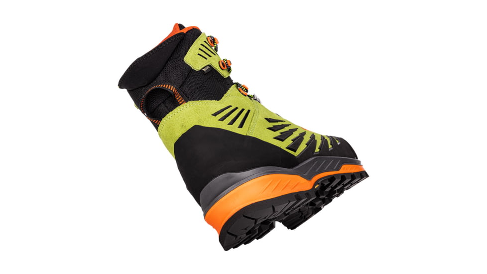 Lowa Lowa Alpine Evo GTX Boots - Mens, Lime/Flame, 10, 2100707253-LIMFLM-M-10