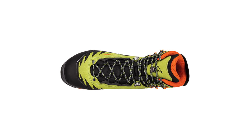 Lowa Lowa Alpine Evo GTX Boots - Mens, Lime/Flame, 10, 2100707253-LIMFLM-M-10