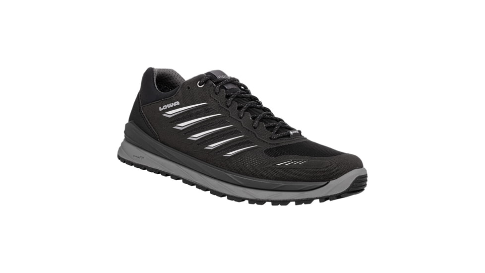 Lowa Lowa Axos GTX Low Shoes - Mens, Black/Grey, 8.5, 3108039930-BLKGRY-M-8.5