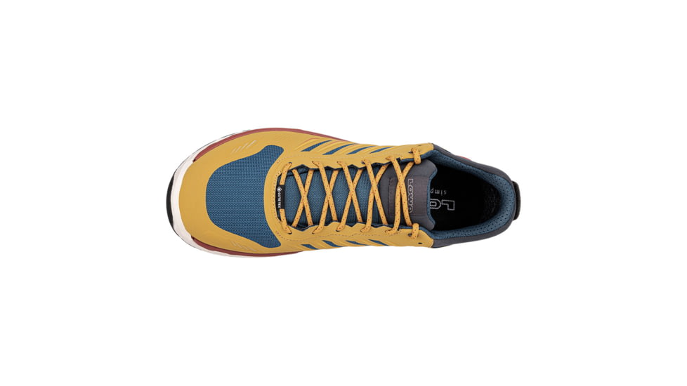 Lowa Lowa Axos GTX Low Shoes - Mens, Ochre/Rust, 9.5, 3108034721-OCHRST-M-9.5