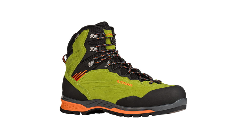 Lowa Lowa Cadin II GTX Mid Shoes - Mens, Lime/Flame, 11, 2100957253-LIMFLM-M-11