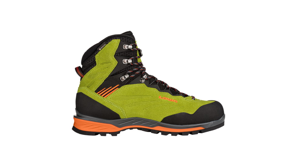 Lowa Lowa Cadin II GTX Mid Shoes - Mens, Lime/Flame, 11, 2100957253-LIMFLM-M-11