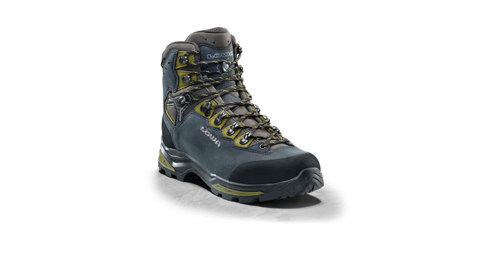 Lowa Lowa Camino Evo GTX Shoes - Mens, Steel Blue/Kiwi, 11, 2106277923-STBUKI-M-11