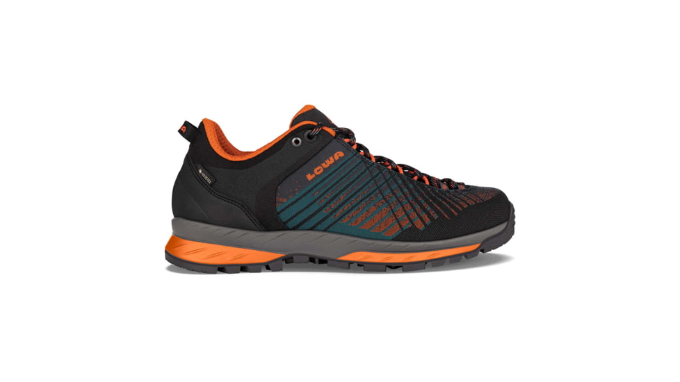 Lowa Lowa Carezza GTX Low Shoes - Mens, Anthracite/Orange, 11.5, 2100659720-ANTORG-M-11.5