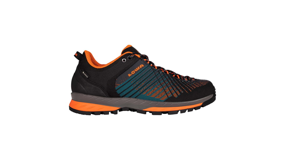 Lowa Lowa Carezza GTX Low Shoes - Mens, Anthracite/Orange, 11.5, 2100659720-ANTORG-M-11.5
