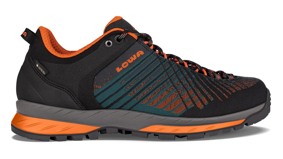Lowa Carezza GTX Low Shoes - Men's, Anthracite/Orange, 11.5, 2100659720-ANTORG-M-11.5